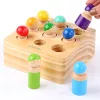 Drevená hračka Montessori na rozvoj zručností