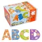 Drevené abecedné puzzle s anglickými slovami