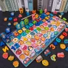 Drevená hračka 6 v 1 na priraďovanie tvarovanie a vzdelávanie Montessori