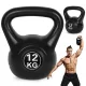 Kettlebell 12 kg čierny