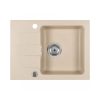 Pobrežie 25 jednoumývadlový granitový drez s odkapávačom béžový