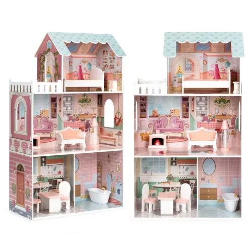 Domček pre bábiky Barbie s nábytkom