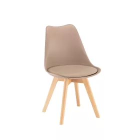 Jedálenská stolička Silla v béžovej farbe