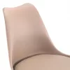 Jedálenská stolička Silla v béžovej farbe