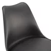 Jedálenská stolička Silla 4 ks v čiernej farbe