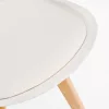 Jedálenská stolička Silla 2 kusy v bielej farbe