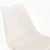 Jedálenská stolička Silla v bielej farbe