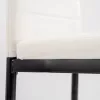 Tino NOVA Jedálenská stolička bielo-čierna