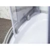 Sprchový kút Evora White 90 so zadným panelom a sprchovou vaničkou