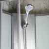 Sprchový kút Evora White 90 so zadným panelom a sprchovou vaničkou