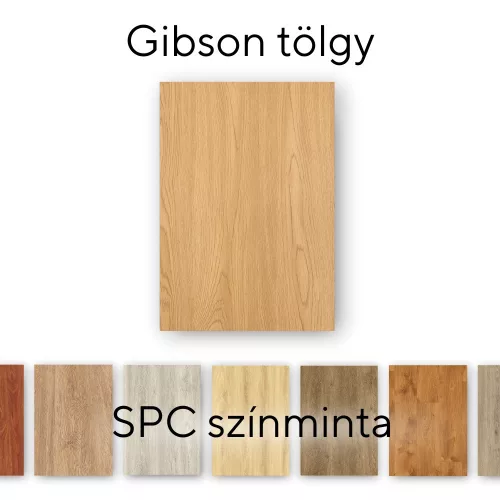 Leziter Gibson Oak Vinyl SPC podlaha vzorka/vzorka