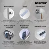 Hydromasážny sprchový kút Aria s ľavostrannou inštaláciou