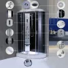 Hydromasážny sprchový kút Aria s ľavostrannou inštaláciou