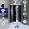 Hydromasážny sprchový kút Aria s pravostrannou inštaláciou