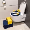 Toaleta so schodiskom a plošinou