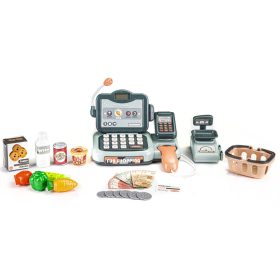 Zvuky pokladničných produktov skenera kalkulačky