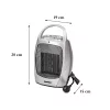 Elektrická sklokeramická rúra Loa 750W/1500W