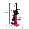 Vertikálny elektrický skrutkovač HYV8T-V 3000W 8T