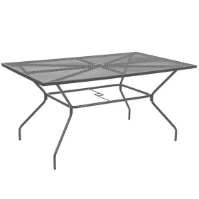 Záhradný stôl Melfi z kovového pletiva 150x90x75 cm