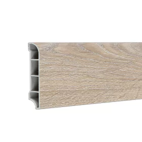 Vinylové podlahové obruby SPC dub Kent 2400x60x12 mm