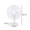 Hrdý ventilátor Breeze 40 W 34 cm
