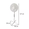 Stojanový ventilátor Breeze 45 W 43 cm