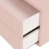 Boxie 2-zásuvková nástenná skrinka 40x80x37 cm ružová