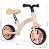 Bežecký bicykel s kolesami EVA a nastaviteľným sedadlom ružovej farby