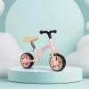 Bežecký bicykel s kolesami EVA a nastaviteľným sedadlom ružovej farby