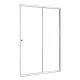 Dvojité rolovacie sprchové dvere Elte 120x195 cm