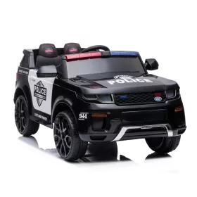 Elektrické policajné auto čierne
