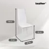 Jedálenský set Jenna 4+1 biely