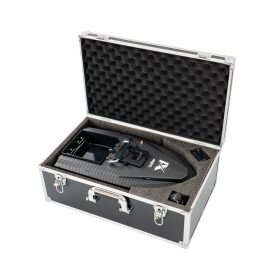 Vak na kŕmenie do člna čierny 53x34x24 cm