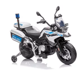 BMW modrý elektrický policajný motor