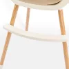 Kŕmna stolička 2 v 1 béžová
