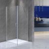 Monica 80x80 cm štvorcový sprchový kút bez sprchovej vaničky