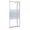 Nastaviteľné sprchové dvere Flexi-S 76-91x185 cm