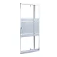 Nastaviteľné sprchové dvere Flexi-S 96-111x185 cm