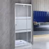 Nastaviteľné sprchové dvere Flexi-S 96-111x185 cm