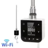 Wifi vykurovacia kazeta na sušenie uterákov pre radiátor s digitálnym termostatom 400W biela