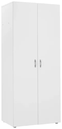 Rodinná šatníková skriňa 74x182 cm biela