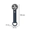 Rico prenosný usb ventilátor 2000 mAh
