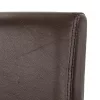 Kožená jedálenská stolička Kelly v hnedej farbe