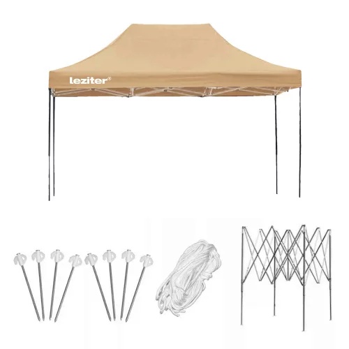 Skladací záhradný altánok 3x4,5 m