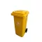 Odpadkový kôš 120 l žltý