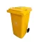 Odpadkový kôš 240 l žltý