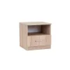 Nočný stolík Miami 1 zásuvka 40x40 cm dub sonoma - dub sonoma