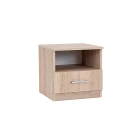  Nočný stolík Miami 1 zásuvka 40x40 cm dub sonoma - dub sonoma