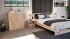 Nočný stolík Miami 1 zásuvka 40x40 cm dub sonoma - dub sonoma
