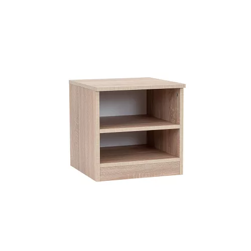 Nočný stolík Miami otvorený 40x40 cm dub sonoma - dub sonoma